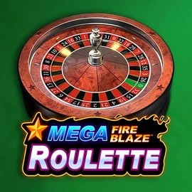 Mega Fire Blaze Roulette logo by Playtech Blitzbet Casino